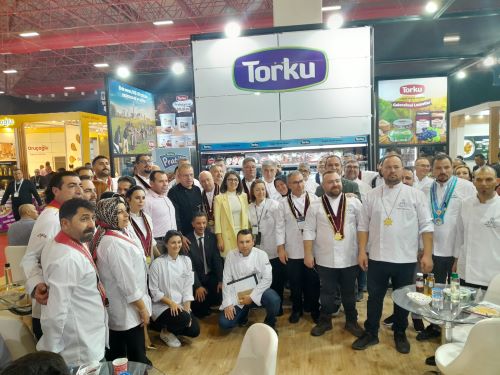 TORKU STANDI GIDA VE İÇECEK FUARINDA DOLDU TAŞTI