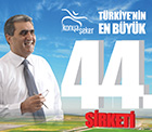 İSO AÇIKLADI :Devlerin Ortalaması; %9,2, KONYA ŞEKER'in Satışındaki Büyümesi;20,2