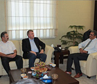 Panobirlik Genel Başkanı Recep Konuk, Torku Konyaspor ve Anadolu Selçukluspor yöneticilerini kabul etti.