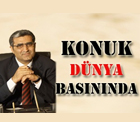 Konuk dünya basınında.