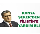 Konya Şeker'den Filistin'e yardım eli.