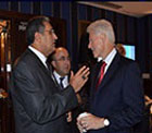 Clinton, Papandreau, Yong Kim ve Muhtar Kent ile görüşen Recep Konuk, mesajı New York’tan verdi.